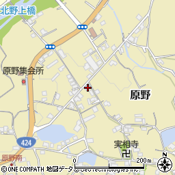 和歌山県海南市原野368-1周辺の地図