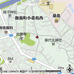 徳島県鳴門市撫養町小桑島前組103周辺の地図