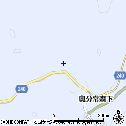 山口県美祢市大嶺町奥分396周辺の地図