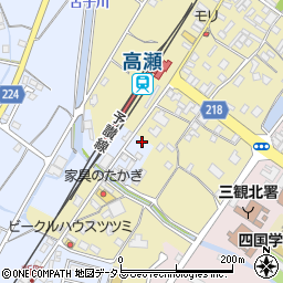 香川県三豊市高瀬町比地中1322周辺の地図