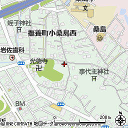 徳島県鳴門市撫養町小桑島前組102周辺の地図
