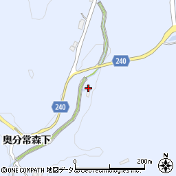 山口県美祢市大嶺町奥分560周辺の地図