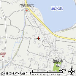 香川県三豊市高瀬町比地1843周辺の地図