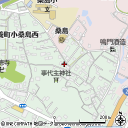 徳島県鳴門市撫養町小桑島西1周辺の地図