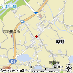 和歌山県海南市原野368-4周辺の地図