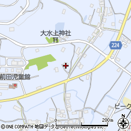 香川県三豊市高瀬町比地中1206周辺の地図