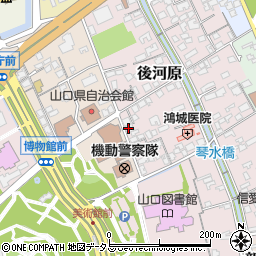 山口県生活協同組合　連合会周辺の地図