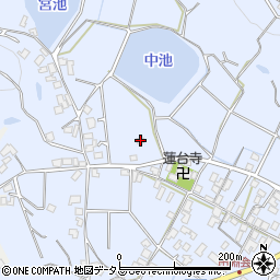 香川県三豊市高瀬町比地中411-2周辺の地図