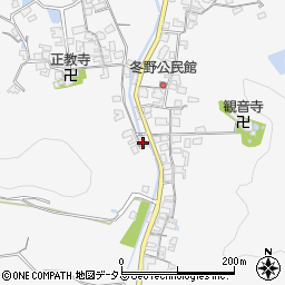 和歌山県和歌山市冬野1069周辺の地図