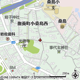 徳島県鳴門市撫養町小桑島西94周辺の地図