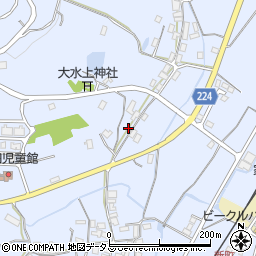 香川県三豊市高瀬町比地中1201周辺の地図