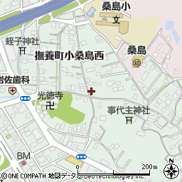 徳島県鳴門市撫養町小桑島西14周辺の地図