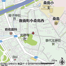 徳島県鳴門市撫養町小桑島西97周辺の地図
