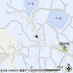 香川県三豊市高瀬町比地中210周辺の地図