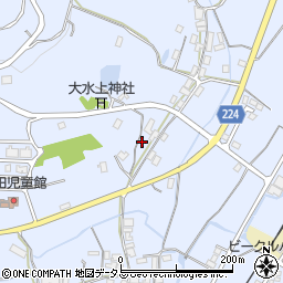 香川県三豊市高瀬町比地中1203周辺の地図