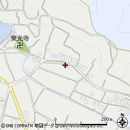 香川県三豊市高瀬町比地1554周辺の地図
