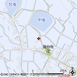 香川県三豊市高瀬町比地中411-5周辺の地図