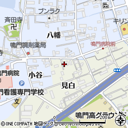 徳島県鳴門市撫養町斎田見白5-1周辺の地図