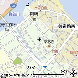 徳島県鳴門市撫養町弁財天派名周辺の地図