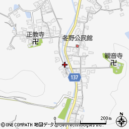 和歌山県和歌山市冬野1067周辺の地図