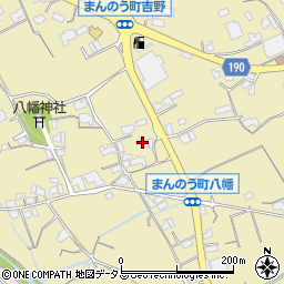 香川県仲多度郡まんのう町吉野1200周辺の地図