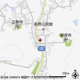 和歌山県和歌山市冬野1712周辺の地図