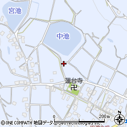 香川県三豊市高瀬町比地中436周辺の地図