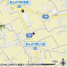 香川県仲多度郡まんのう町吉野1223周辺の地図