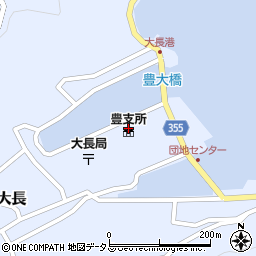 呉市役所　豊市民センター豊支所周辺の地図
