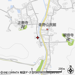和歌山県和歌山市冬野1059周辺の地図