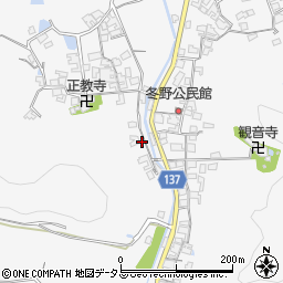 和歌山県和歌山市冬野1059周辺の地図