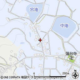 香川県三豊市高瀬町比地中212周辺の地図
