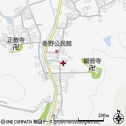 和歌山県和歌山市冬野1709周辺の地図