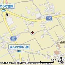 香川県仲多度郡まんのう町吉野1232-1周辺の地図