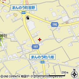 香川県仲多度郡まんのう町吉野1219-2周辺の地図