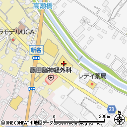 西村ジョイ高瀬店周辺の地図
