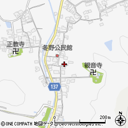 和歌山県和歌山市冬野1721周辺の地図