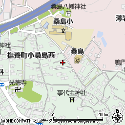徳島県鳴門市撫養町小桑島西27-1周辺の地図