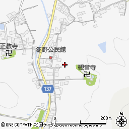 和歌山県和歌山市冬野1722周辺の地図