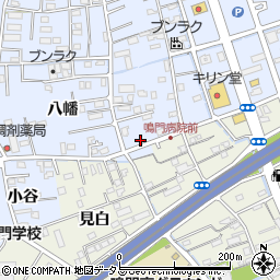 徳島県鳴門市撫養町黒崎八幡28周辺の地図