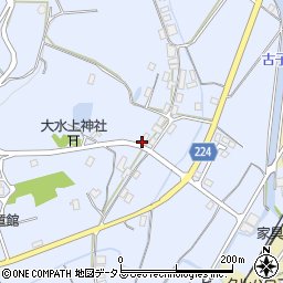 香川県三豊市高瀬町比地中1250周辺の地図
