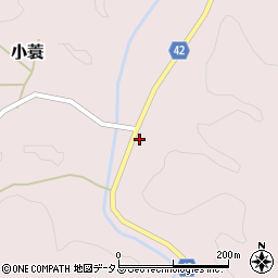 香川県木田郡三木町小蓑1306周辺の地図