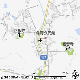 和歌山県和歌山市冬野1715周辺の地図