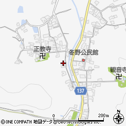 和歌山県和歌山市冬野1057周辺の地図