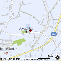 香川県三豊市高瀬町比地中1233周辺の地図