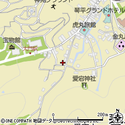 香川県仲多度郡琴平町1074周辺の地図