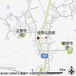 和歌山県和歌山市冬野1714-5周辺の地図