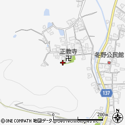 和歌山県和歌山市冬野1044周辺の地図