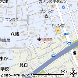 徳島県鳴門市撫養町黒崎八幡36周辺の地図