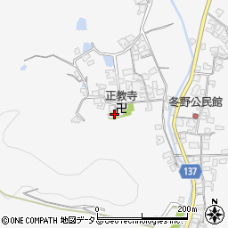 和歌山県和歌山市冬野1044-1周辺の地図